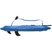 Inflatable Jet Boat, Inflatable Jet Ski With 500W Scooter And Paddle, 10000/16000mAh Battery, Remote Control, 130/180 Mins Brushless Motor, 3-7km/H Sea Diving Swimming EquipmentWhite,No propulsion