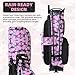 Mile High Life 14-Way Golf Stand Bag - Lightweight, Durable & Feature-Packed, with Multiple Pockets, Dual Strap and Rain Cover Hood, Premium Pink Golf Bags for Women