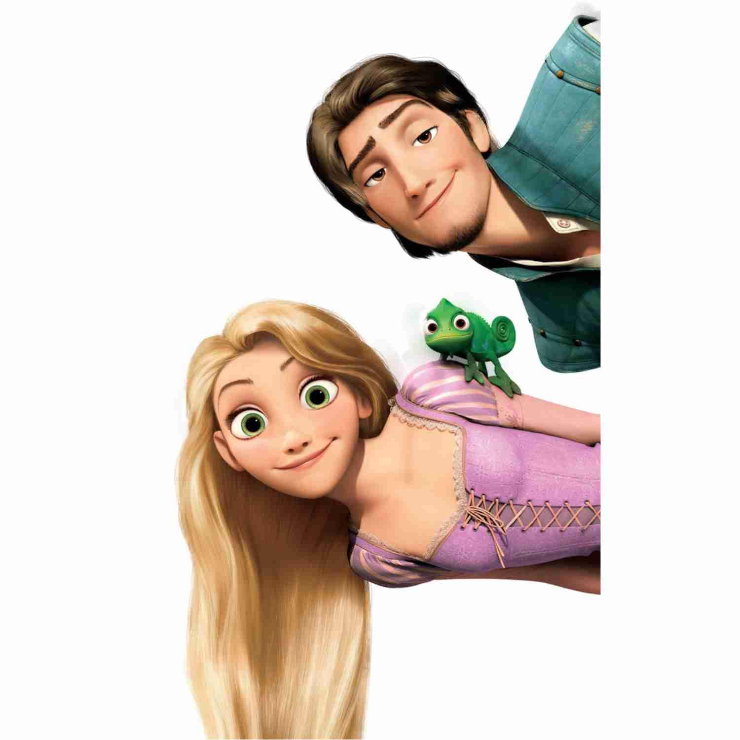TripodBrothers Rapunzel Wall Sticker for Girls – Tangled Princess Room Decor 17x23.5” – Barbie Doll Vinyl Peel & Stick Self-Adhesive Decals – Removable Mural for Bedroom, Playroom & Nursery-image-48