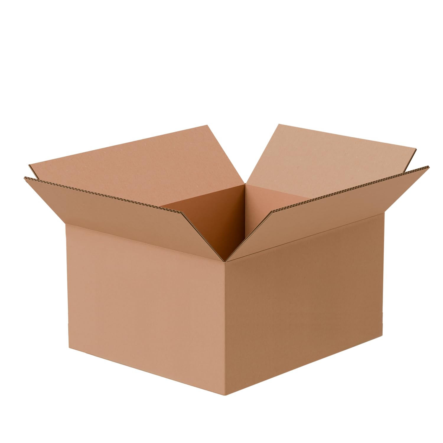 The Boxery 9"x9"x6" Corrugated Cardboard Boxes 25-Pack