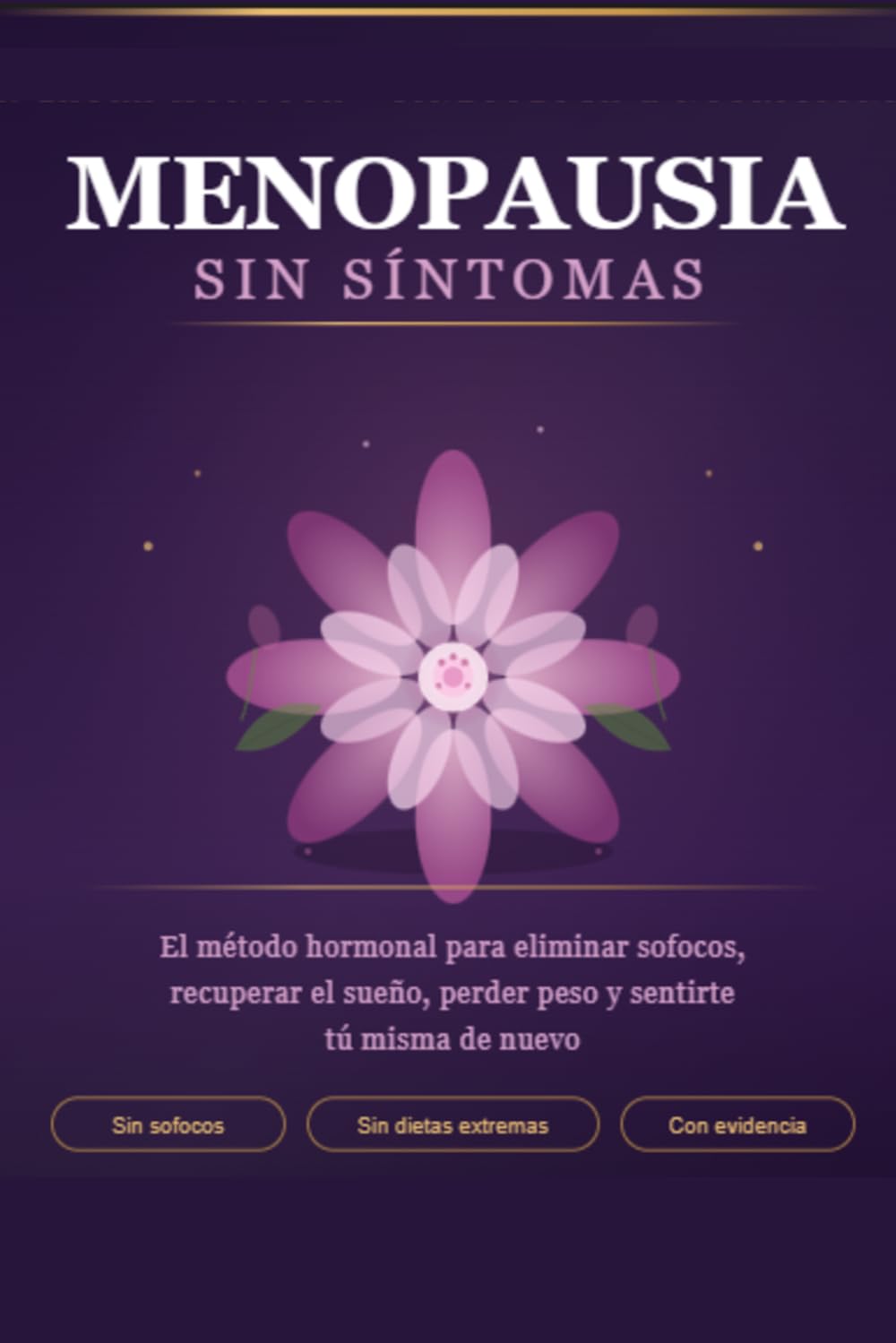 Menopausia Sin Síntomas: El método hormonal para eliminar sofocos, recuperar el sueño, perder peso y sentirte tú misma de nuevo