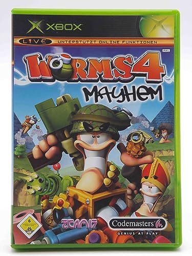 Worms 4 Mayhem - [Xbox]