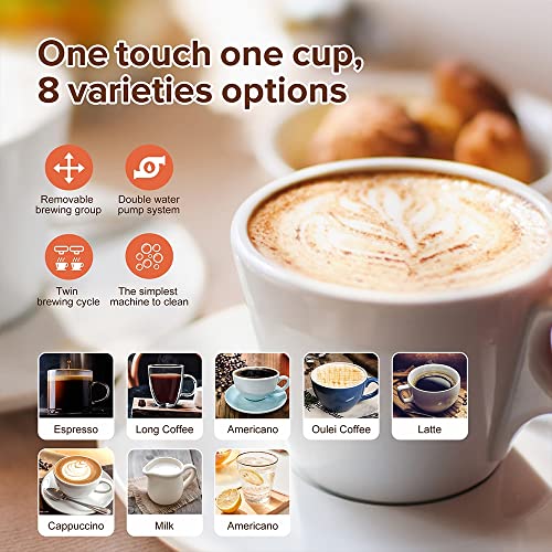 Cafetera Express Automática con Molinillo y Tanque de Leche 1.7 L miniatura 5