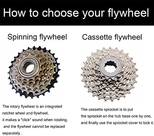 Meghna Bicycle Freewheel Tourney MF-TZ500 6/7-Speed Freewheel 14-28 Tooth for Mountain Bike