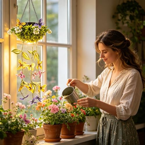 Lampe papillon d'extérieur solaire étanche avec kit de fixation complet - 2