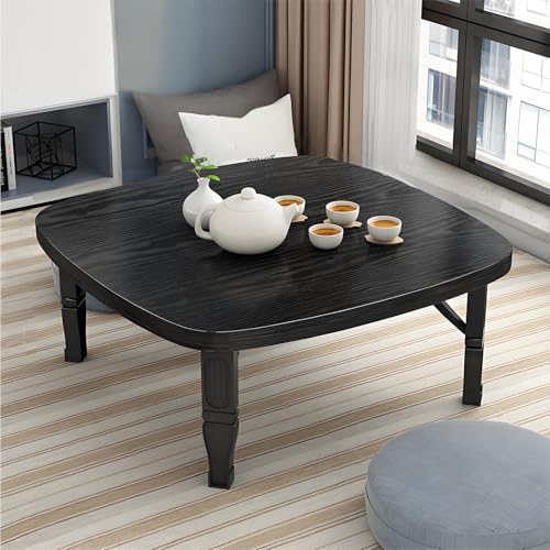 Table basse carrée pliante japonaise pour optimiser l'espace des petits salons - 2