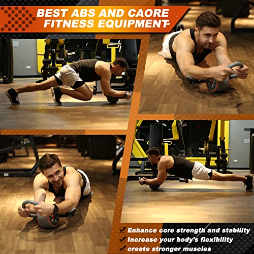 Quvvrev-Ab-Roller-Wheel-4d-Ab-Roller-with-Elbow-Support-Knee-Pad-Ab-Wheel-Roller-for-Core-Workout-4d-Dynamic-Core-Trainer-Ab-Roller-for-Abs-Workout-Abs-Roller-Wheel-Exercise-Wheels-for-Abs