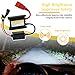 SWPHRT 2PCS 12V 55W Car Xenon HID Ballast, Ultrathin Vehicle Xenon Lamp Ballast, Waterproof Automotive Headlight Stabilizer Replacement Accessories, Suitable for H1 H3 H4 9005