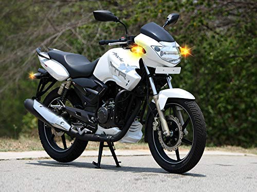 GRAND PITSTOP Pnp Hazard Flasher/Light (Hazard Module+Control Switch) - 20 Patterns for Tvs Apache