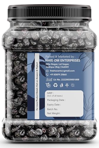 Image of FreshoCartz Organic Dried Blueberry Plum 1kg | | High in Antioxidants & Fiber | Healthy Snack | Blueberry Dried Superfood | Premium Dry Fruits Blueberries