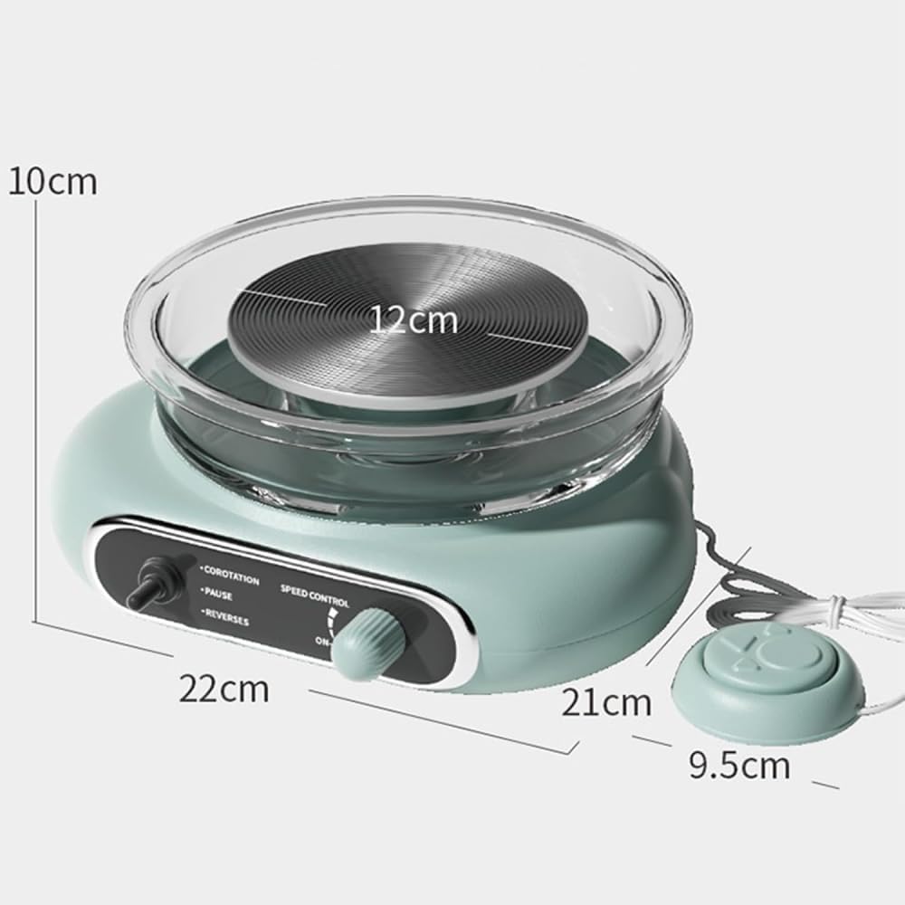 Electric Ceramic Modelling Tools for 14 Years Old + | Pottery Wheel Ceramic Machine | Infinitely Speed Adjustment | Ceramic Turntable Machine Art DIY Tool Kit for Beginners