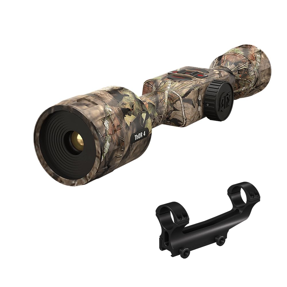 Thor 4 640x480 1-10x Break-Up Country Smart HD Thermal Hunting Scope | QDM Quick Detach Mount Set