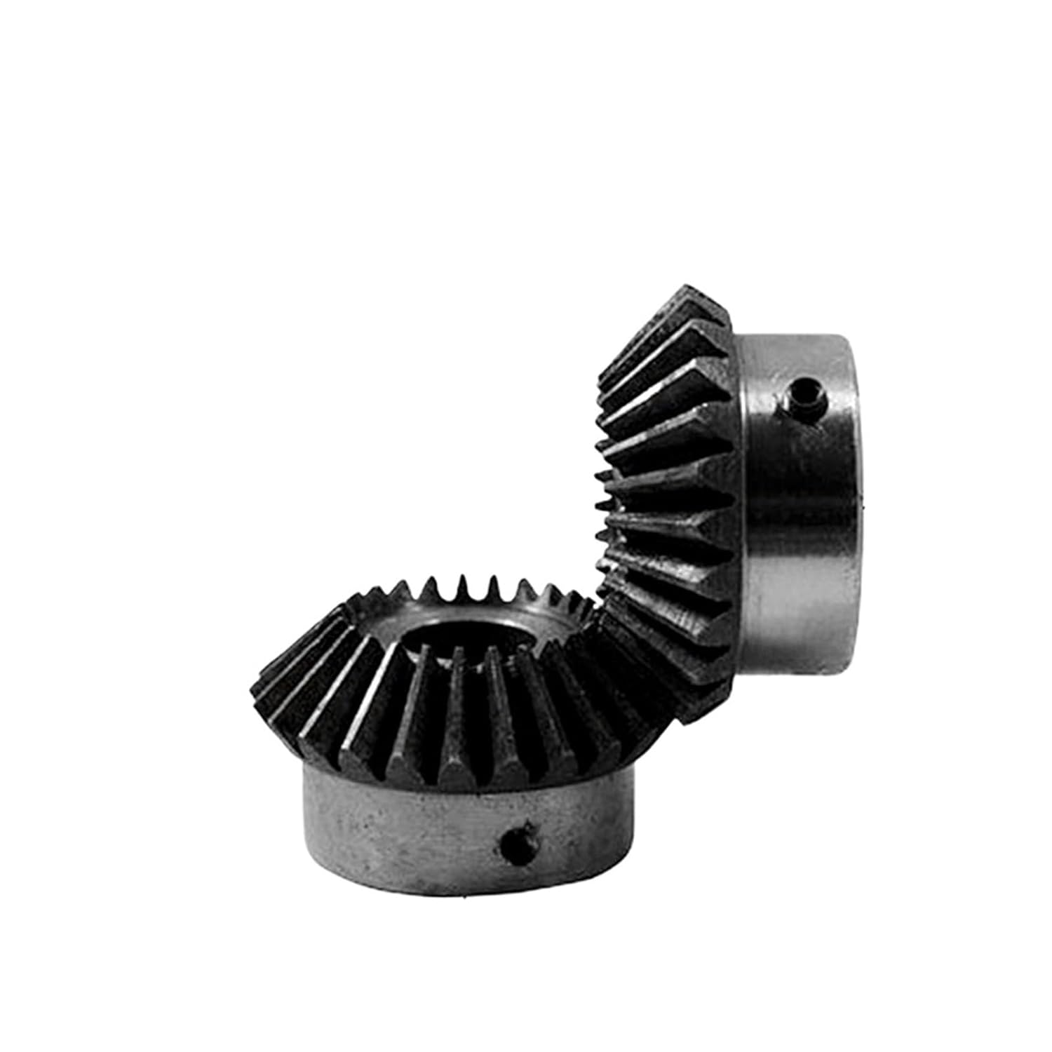 Bevel Gear Pinion Hardware Mechanical 2pcs 2M 25T Bore 10-25mm Bevel Gear Hard Tooth(15mm keaway 5mm)