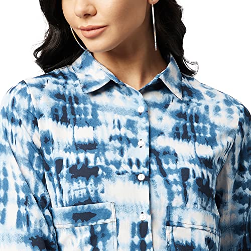 Image of Rare Women's Polyester Fit and Flare Knee-Length Casual Dress