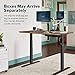 Vari Electric Standing Desk - 60x30 Varidesk, Adjustable Height Stand Up Desk - Dual Motor with Memory Presets, Stable T-Style Legs- Home Office Essentials Computer Desk - Reclaimed Wood
