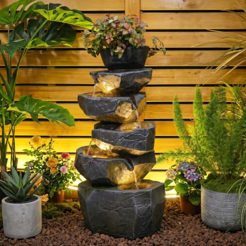 Image of Sunlinua Water Fountain Waterfall Fountain