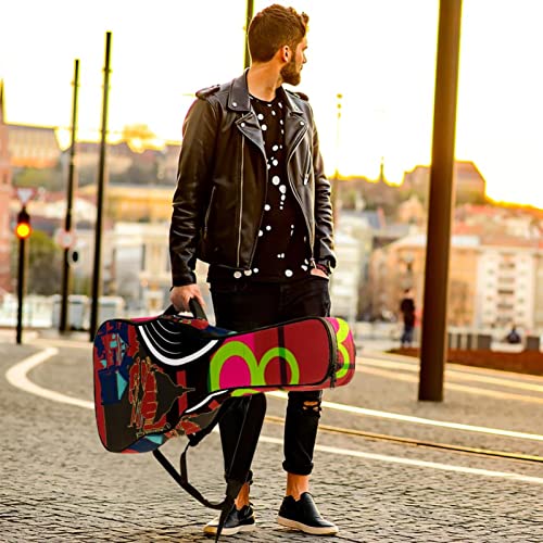 Housse de protection épaisse en éponge imperméable pour guitare acoustique, électrique, basse, guitare classique… - Les Beatles, Paul McCartney, John Lennon, RIngo Starr, George Harrison Housse de protection épaisse en éponge imperméable pour guitare acoustique, électrique, basse, guitare classique… – Image 7