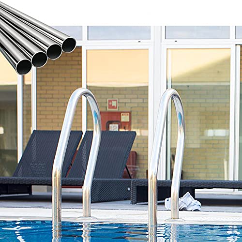 Barandilla para piscina escalera de seguridad 3 niveles acero inoxidable miniatura 3