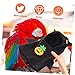 BESPORTBLE Halloween Bird Cosplay Clothing Comfortable Parrot Costume for Pets Durable Fleece Reusable Bird Outfit for Parties and Festivals for Parrots