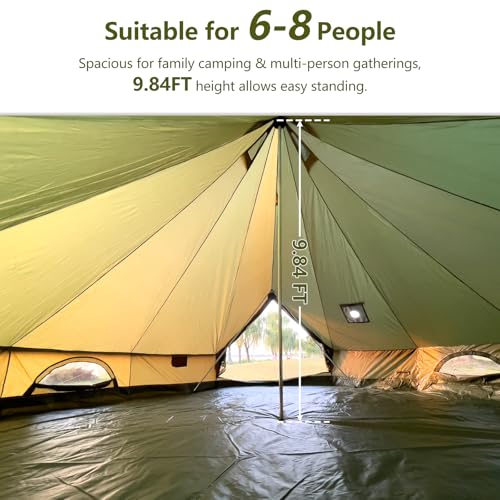 16.4ft Family Glamping Yurt