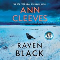 Raven Black Audiolibro Por Ann Cleeves arte de portada