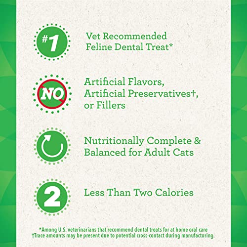 Greenies 10205305 Feline Greenies Adult Natural Dental Care Cat Treats thumb #2