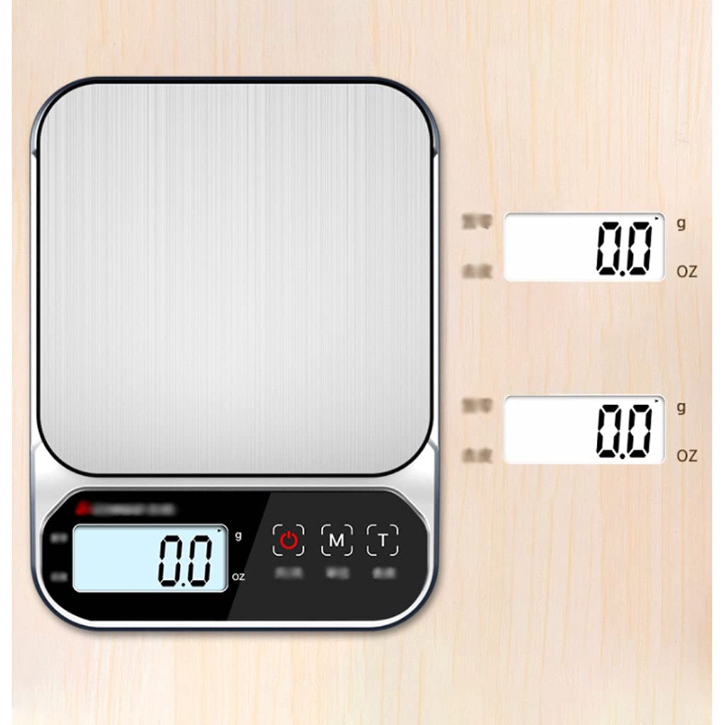 キッチンスケール フードスケール、デジタルキッチンスケール、グラムとオンスの重量、料理やベーキングに使用、0.1gの精密スケール、U
