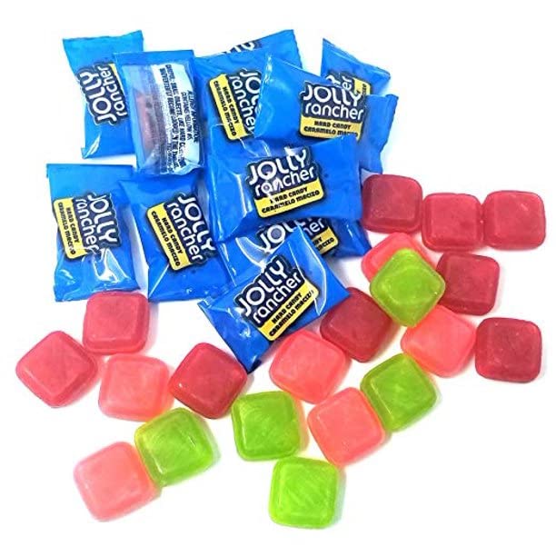 Hard Candy Assortment, Bulk, Wrapped, 2 Pounds - Great for Back To School, Lunches, Parties and More!