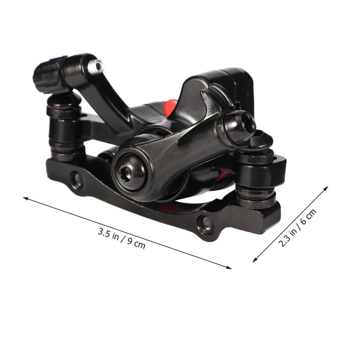 Parliky 1Pc Mountain Bike Disc Brake Durable Aluminum Alloy Corrosive Mechanical Caliper for Smooth Riding for Outdoor Cycling and Braking System