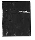 House of Doolittle 2018 Daily Group Planner, 8-Person, Black Soft Cover, 8.5 x 11 Inches, January - December (HOD28102-18)