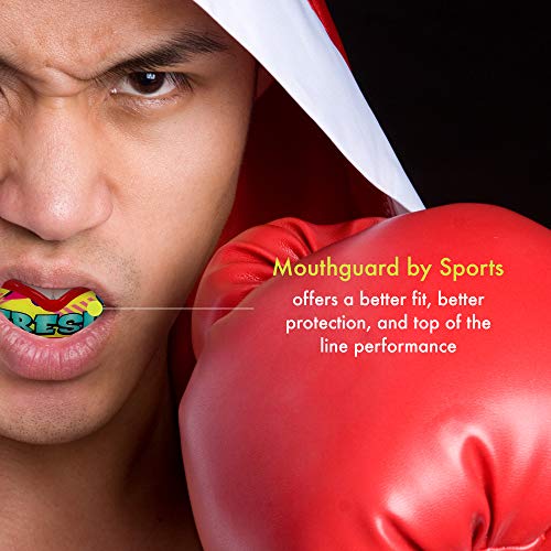DAMAGE CONTROL High Impact Mouth Guard, Mouthguards for Sports, Boxing, Roller Derby, Hockey, Lacrosse Mouth Guard, Mouth Guards with Ultra Fit and Protection Against Shock (Fresh, Youth) - Thumbnail 3