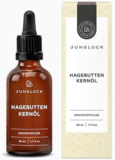 JUNGLÜCK Rosehip Seed Oil | Relieves Redness, Nourishes Irritated and Sensitive Skin Areas