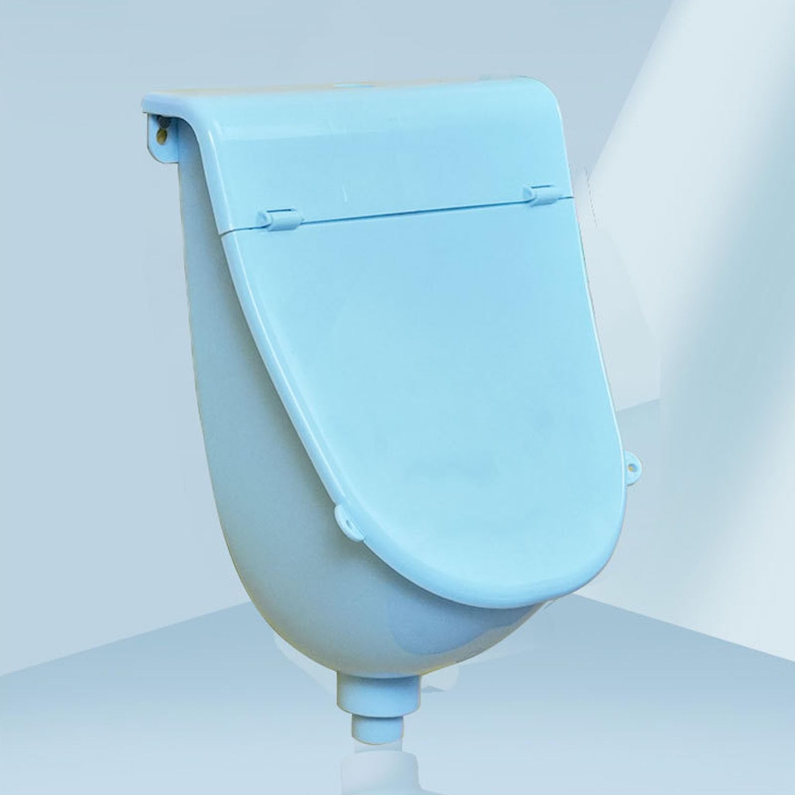 Tool Easy Wandmontage Kinder Urinal mit Sprühschutz Nicht verrutschen Tragbares Töpfchen für Badezimmer Kindergarten Outdoor Einsatz Wandmontiertes Urinal aus Kunststoff