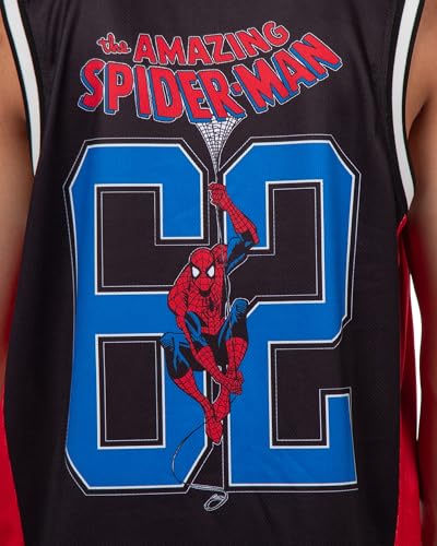 Marvel Spider-Man Basketball Jersey Men's Protector of New York Athletic Gym Tank Top3
