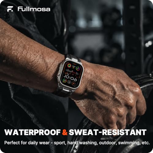 Image of Fullmosa Soft TPU Strap for Apple Watch 49 (Ultra 3 /2 /1) 46 45 44mm