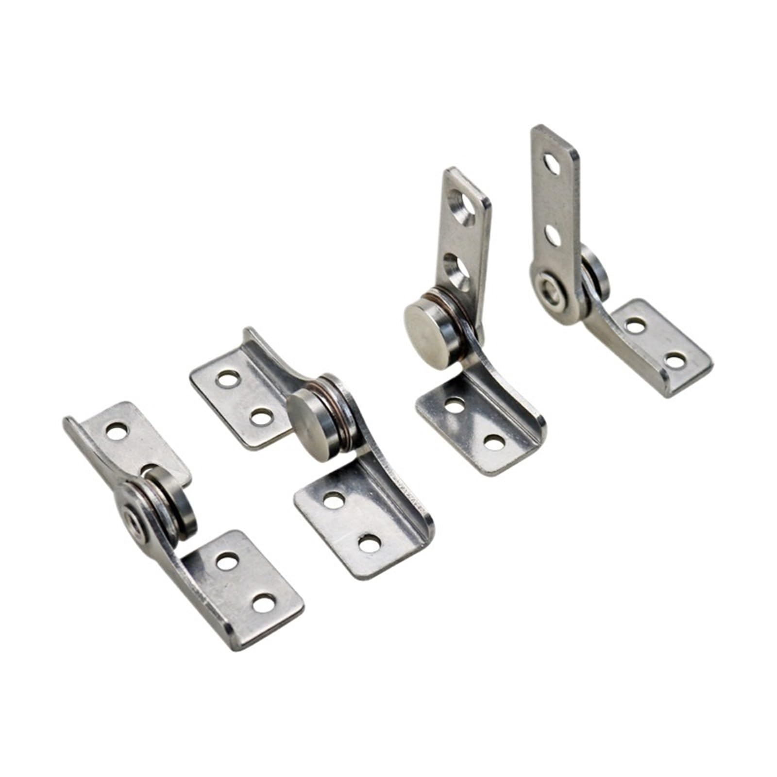 PWQBABJWL 304 Stainless Steel Torque Damping Hinge L-Shaped Free Stop Pivot Any Angle Positioning 1Pcs-R(A-Small-(0.7N.m)-R)