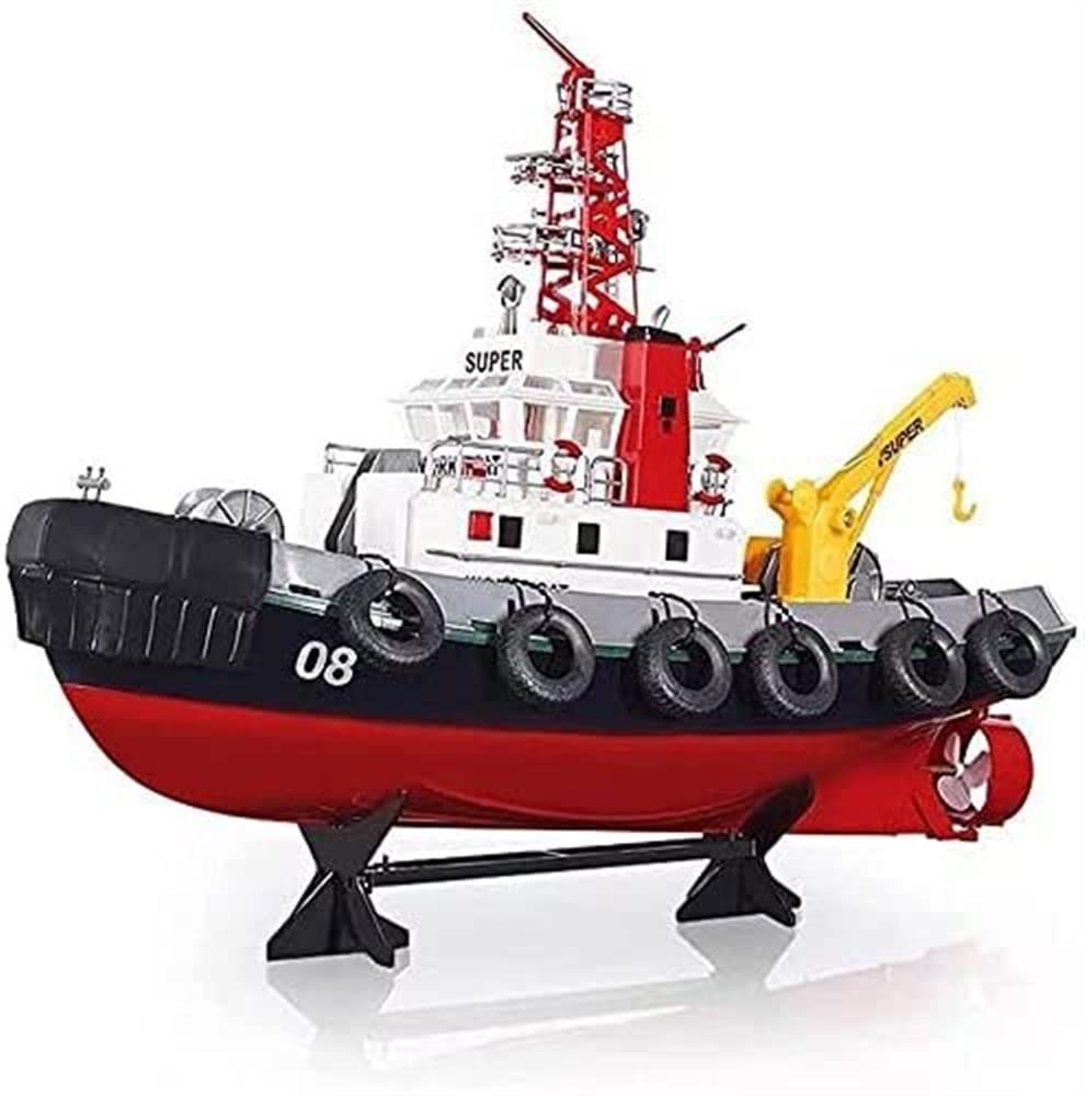 Buy GLWO RC Tugboat Super Large Remote Control Boat Seaport Work Tug