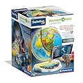 Clementoni Sapientino Più - Mappamondo Luminoso, Gioco Educativo per Bambini dai 7 Anni in su, Globo Educativo 22cm con App Dedicata in Realtà Aumentata, Made in Italy, Lingua Italiana, 16468