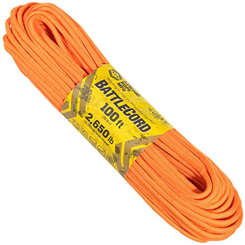 5.6mm BattleCord – Ultra Strong & Tough Rope – 2650lb Tensile Strength – USA Made