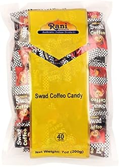 Rani Swad Coffeo Candy 7oz (200g) Individually Wrapped ~ Indian Tasty Treats | Vegan | Gluten Friendly | NON-GMO | Indian Origin