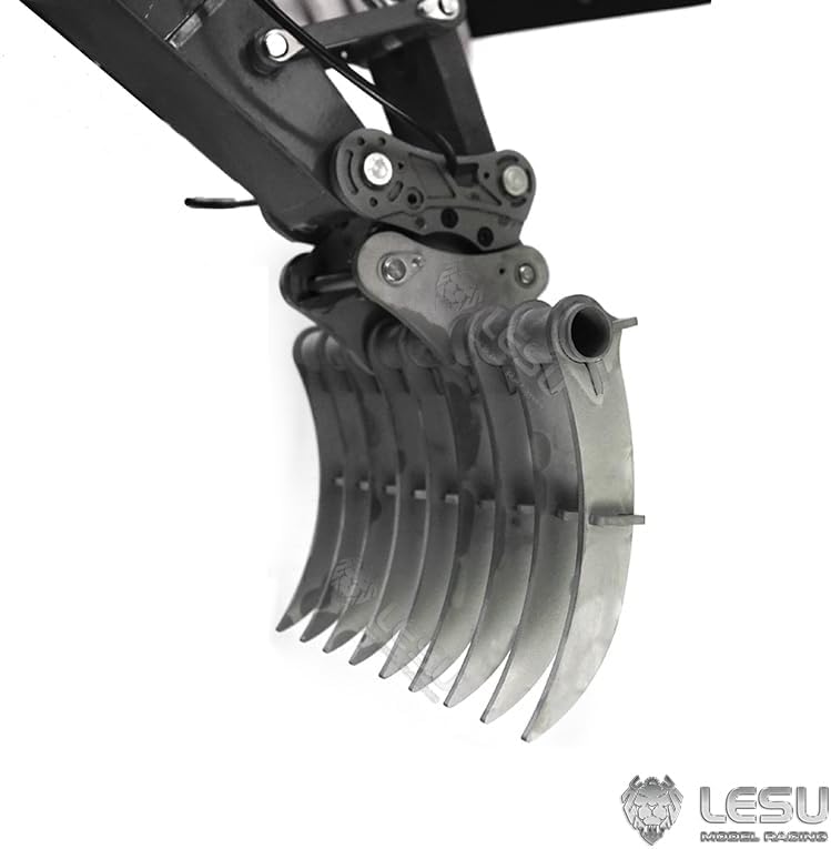 1/14 Metal Scraper Rake Bucket for Lesu C374 Carter Rc Hydraulic Excavator Model