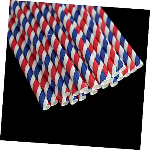FOMIYES 200 pitillos de papel multicolor 20 cm miniatura 2