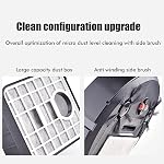 3 in 1 Smart Robotic Automatic Smart Vacuum Cleaner Robot Home Cleaning Machine for Floors Pet Hair Dust (Black)