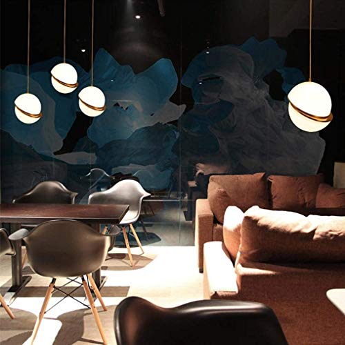 Suspension design couture E27 ajustable avec abat-jour acrylique doré