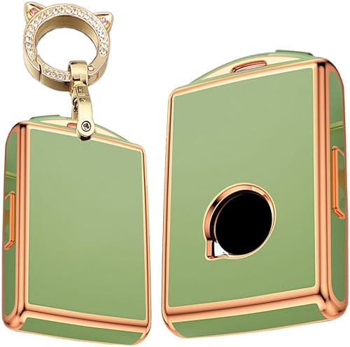 Miniatura 10 de Funda para llavero compatible con Volvo XC40 XC60 S90 TPU suave llavero funda para llaves Accesorios Protector 4 botones