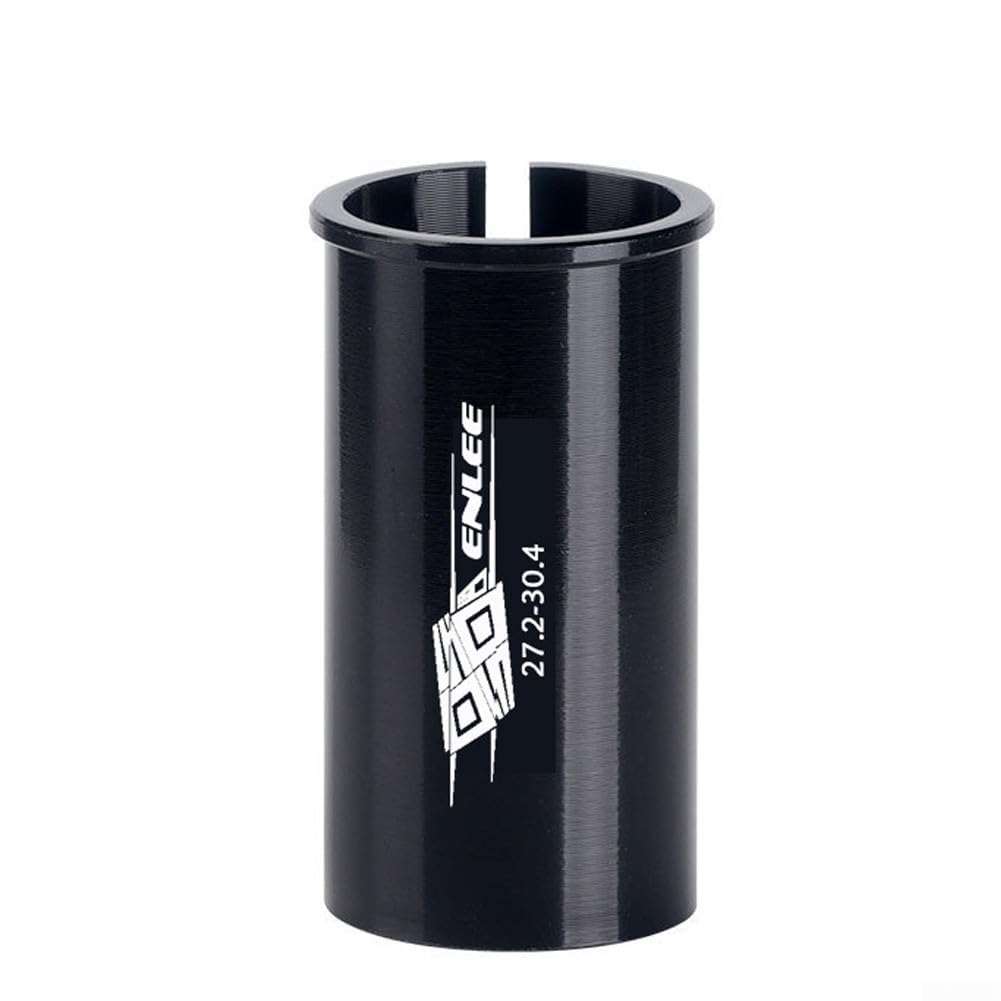 Cycling Seatpost Converter Shim Sleeve for 22.2/25.4/27.2/30.8/31.6/33.9mm Tube Sizes, Aluminum Alloy Bicycle Frame Adapter(27.2-30.4)