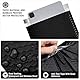 Switory 25 Stück Polsterumschläge 21,6 cm x 32cm Poly Bubble Mailer Selbstdichtende gepolsterte Umschläge Bubble Lined Poly Mailer für Verpackungs (schwarze)