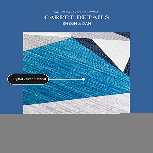 Tapis conception graphique géométrique minimaliste moderne salon chic - 4