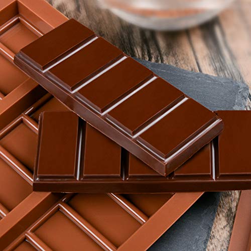 image for Fimary Break Apart Chocolate Molds Protein and Engery Bar Silicone Mol