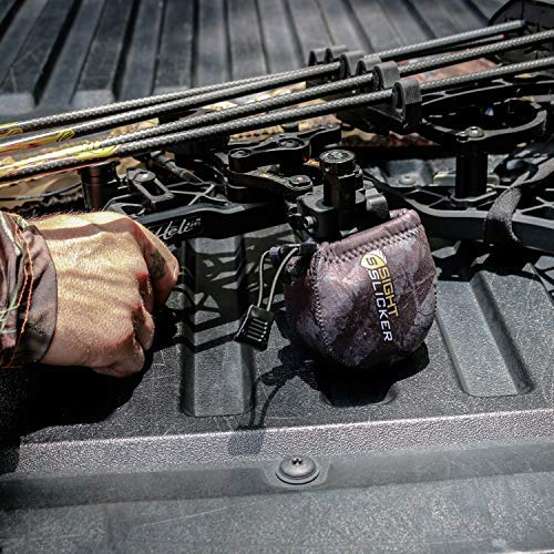 Alpine Innovations Sight Slicker - Protect Your Bow Sight With The Sight Slicker. Easy To Put On And Remove. Perfect For Archery Hunts. (Stealth Shadow Large) #TOP4